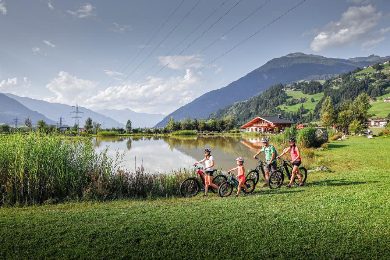 H21 - Modernes Ferienhaus 145Qm, 4Sz, Wellnessbereich Mit Sauna Und Dachterrasse Mit Panoramablick, Kuehlen Und Heizen Mit Geothermie Fügen Exterior foto