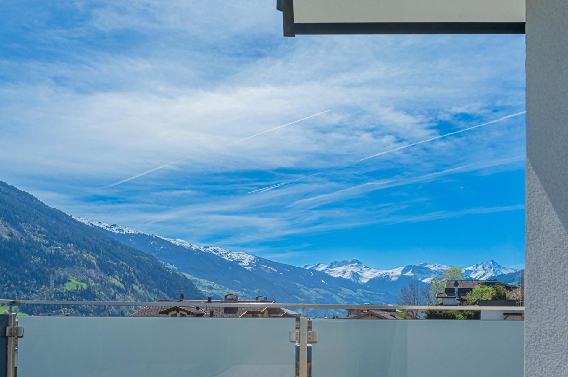 H21 - Modernes Ferienhaus 145Qm, 4Sz, Wellnessbereich Mit Sauna Und Dachterrasse Mit Panoramablick, Kuehlen Und Heizen Mit Geothermie Fügen Exterior foto